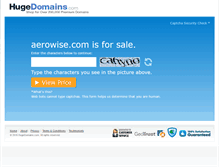 Tablet Screenshot of aerowise.com